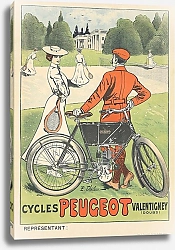 Постер Телем Эрнест Cycles Peugeot