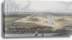 Постер Даниэль Уильям West India Trade Docks, from 'Six Views of the London Docks', 1802
