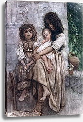 Постер Херберт Антуан Young girls of Ischia