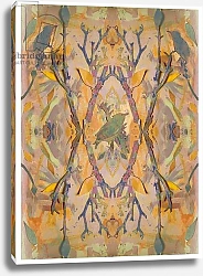 Постер МакКоноши Дэвид (совр) Starlings, 2016, Collage on Paper