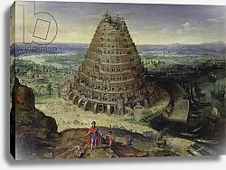 Постер Валкенборх Лукас The Tower of Babel, 1594