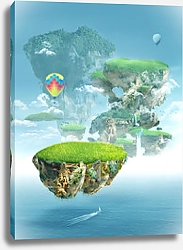 Постер Летающие острова