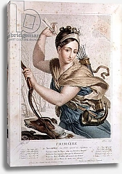 Постер Лафитте Луи Frimaire, third month of the Republican Calendar, engraved by Tresca, c.1794