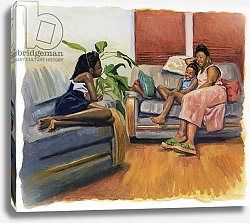 Постер Бутман Колин (совр) Living Room Lounge, 2000