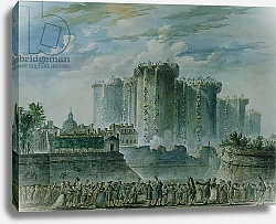 Постер Хауель Жан The Destruction of the Bastille, 14th July 1789