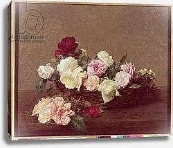 Постер Фантен-Латур Анри A Basket of Roses, 1890