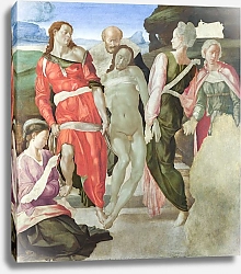 Постер Микеланджело (Michelangelo Buonarroti) Возложение во гроб