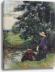 Постер Гуилаумин Арманд The Anglers, c.1885