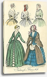 Постер Fashions for February 1846 №3