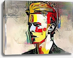 Постер Гордон Марк (совр) picasso reimagined - David Bowie