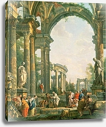 Постер Панини Джованни Паоло Classical ruins, 18th century