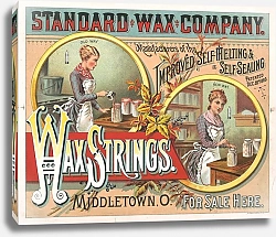 Постер Неизвестен Standard wax company, wax strings