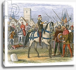 Постер Дойл Джеймс Richard assumes the command of the rebels in the Peasants Revolt