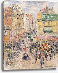Постер Лоизеу Густав La Rue de Clignancourt, 1925