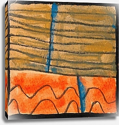 Постер Шиле Эгон (Egon Schiele) Abstrahierte Landschaft