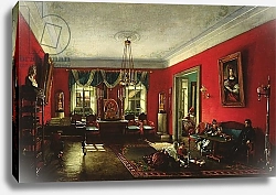 Постер Подключников Николай The Nashchokin family in drawing room