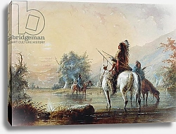 Постер Миллер Якоб Альфред Crow Encampment, 1837
