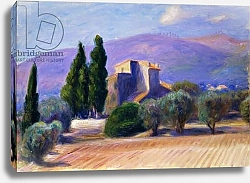 Постер Глакенс Уильям Джеймс Farm House in Provence,