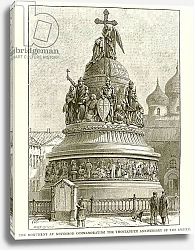 Постер The Monument at Novgorod Commemorating the Thousandth Anniversary of the Empire, 1862