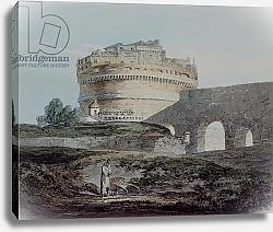 Постер Тернер Уильям (William Turner) Castle of San Angelo, Rome