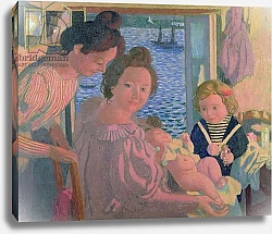 Постер Дени Морис Maternity at Pouldu, Evening, c.1899