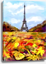 Постер Осень в Париже.