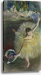 Постер Дега Эдгар (Edgar Degas) End of an Arabesque, 1877