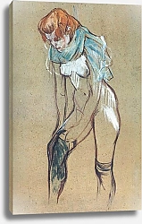 Постер Тулуз-Лотрек Анри (Henri Toulouse-Lautrec) Без названия 655