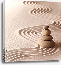 Постер Камни для медитации