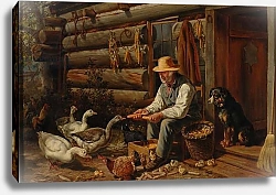 Постер Тайт Артур The Old Pioneer: Uncle Dan and His Pets, 1878