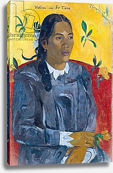 Постер Гоген Поль (Paul Gauguin) Vahine No Te Tiare, 1891