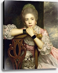 Постер Рейнолдс Джошуа Mrs Abington as Miss Prue in Congreve's 'Love for Love,' 1771