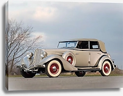 Постер Auburn 850 Y Custom Phaeton '1934