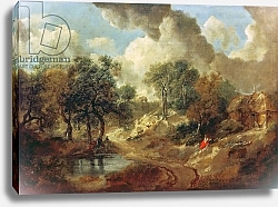 Постер Гейнсборо Томас Suffolk Landscape, 1748