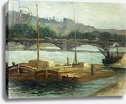 Постер Синьяк Поль (Paul Signac) Boats at Groix; Bateaux a Groix,
