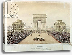 Постер Джанг Теодор Entry of Napoleon III into Paris, through the Arc de Triomphe, on 2nd December 1852