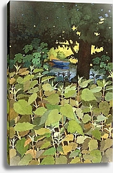 Постер Тиздейл Анна (совр) Blue Boat, 1995