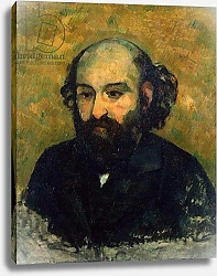 Постер Сезанн Поль (Paul Cezanne) Self Portrait, 1880-81