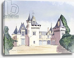 Постер Херберт Давид (совр) Chateau a Fontaine, 1995