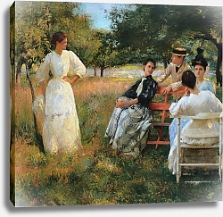 Постер Тарбелл Эдмунд In the Orchard