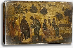 Постер Icon of The Just in Paradise, early 16th century
