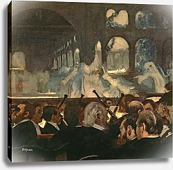 Постер Дега Эдгар (Edgar Degas) The ballet scene from Meyerbeer's opera 'Robert le Diable', 1876