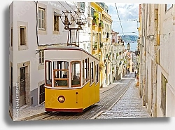 Постер Португалия. Lisbon's Gloria funicular