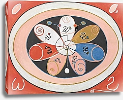 Постер Хильма аф Клинт Evolution, No. 15, Group IV, The Seven-pointed Stars