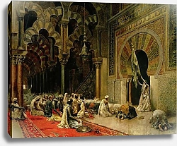 Постер Уикс Эдвин Interior of the Mosque at Cordoba, c.1880