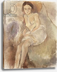 Постер Пасин Жюль Seated Woman, c.1925-30