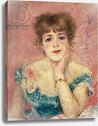 Постер Ренуар Пьер (Pierre-Auguste Renoir) Portrait of the actress Jeanne Samary, 1877