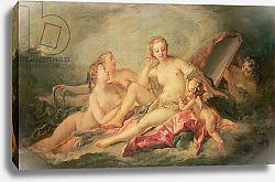 Постер Буше Франсуа (Francois Boucher) La Toilette de Vénus, 1749