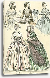 Постер Fashions for April 1846 1