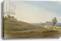 Постер Фридрих Каспар (Caspar David Friedrich) Hut with a Well on the Rugen